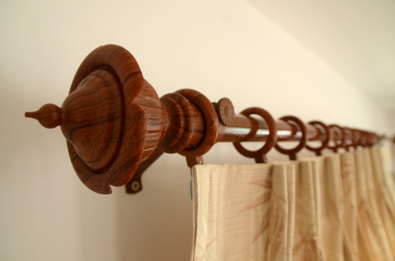 Curtain Rod Mounting Service