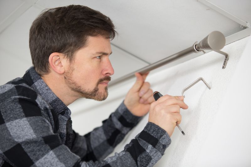 Curtain Rod Mounting Service