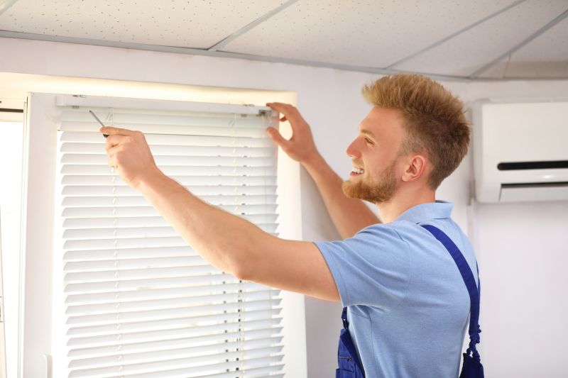 Pleated Shades Installation in Denver, CO
